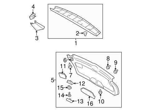 Outback INTERIOR TRIM