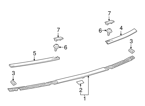 RC F HIGH MOUNTED STOP LAMP