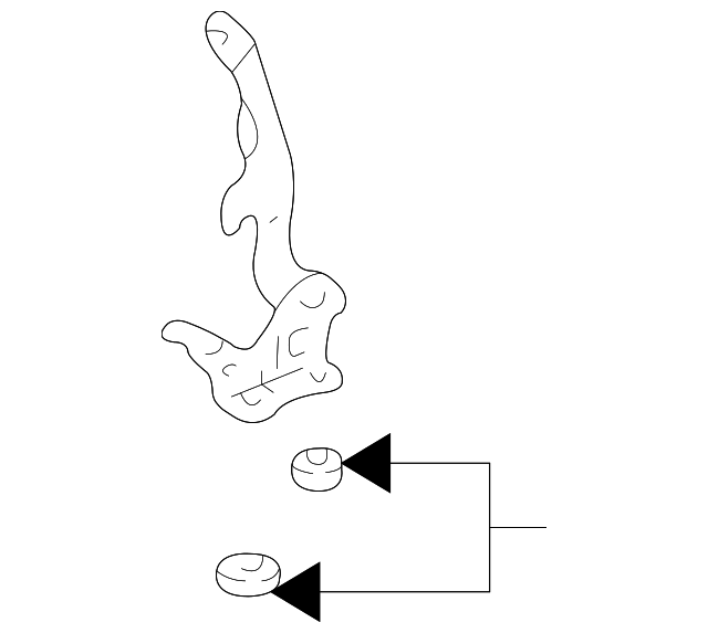 53420-12340 HINGE, LEFT