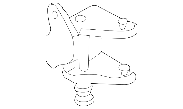 12477884 UPPER HINGE, RIGHT