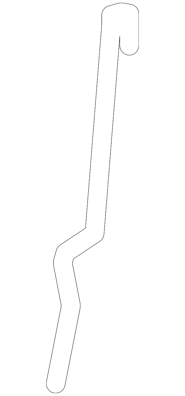 9L3Z-1522152-A Деталь HANDLE ROD, RIGHT