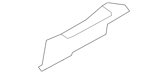 65542-1M010 Деталь SIDE EXTN, RIGHT