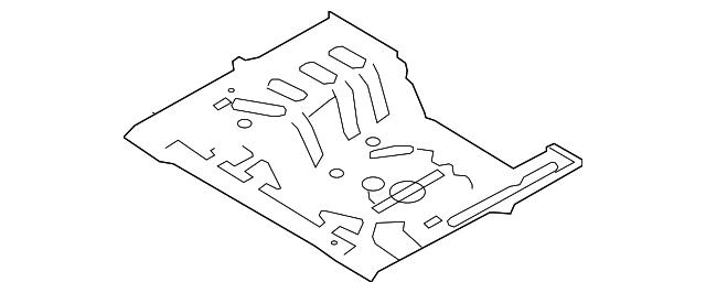 65513-1M010 Деталь SPARE TIRE PANEL