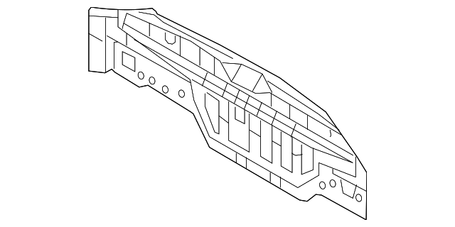 69100-1M010 Деталь REAR BODY PANEL