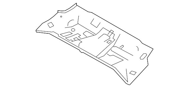65512-1M010 Деталь FRONT FLOOR PAN