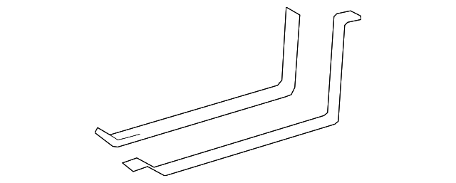 77601-50030 TANK STRAP, RIGHT