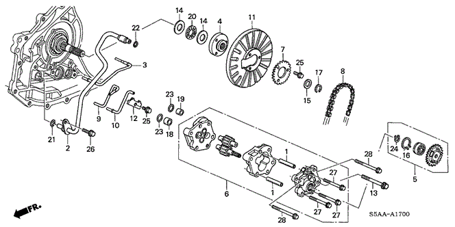CIVIC SEDAN CVT OIL PUMP (CVT)