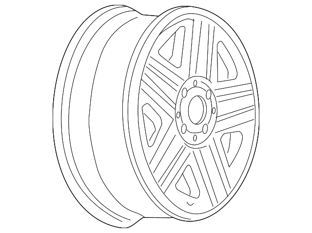 8095949400 Деталь WHEEL, ALLOY