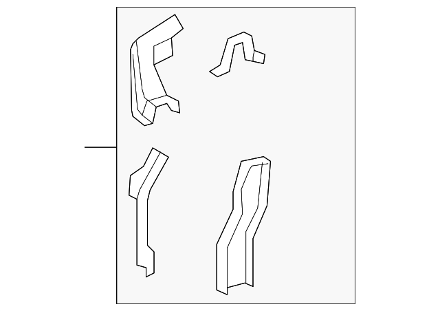 53202-06051 Деталь UPPER SUPPORT, RIGHT