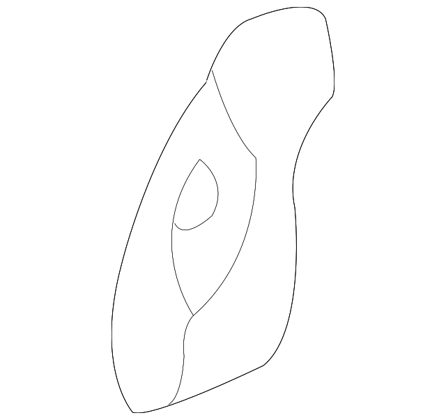 87844-6Z502 Деталь ANCHOR COVER, RIGHT
