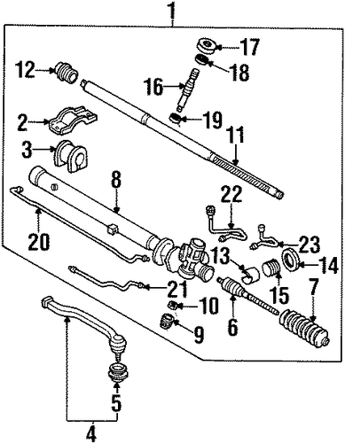 MPV STEERING GEAR & LINKAGE 4