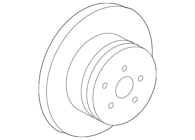 42431-02210 Деталь ROTOR, LEFT