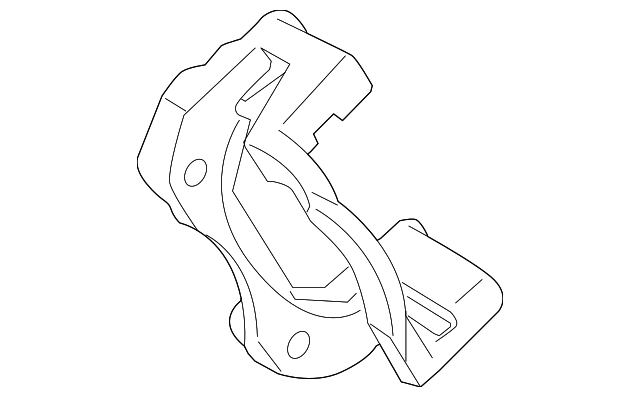 47821-02190 Деталь CALIPER SUPPORT, LEFT