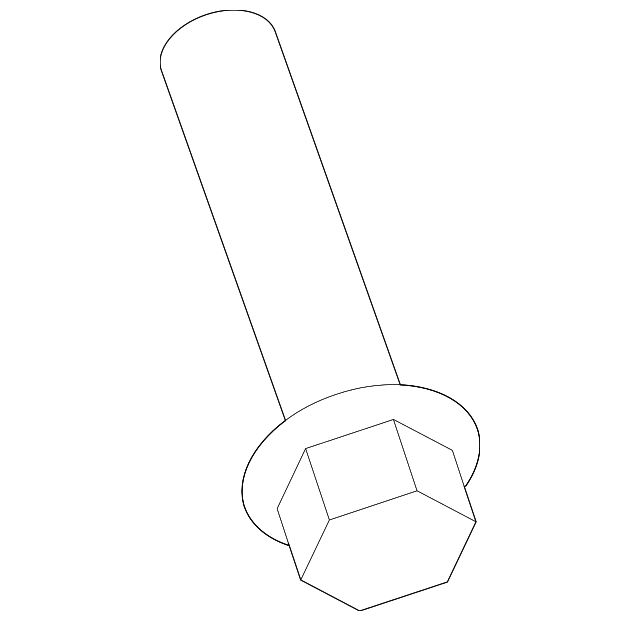 -W711865-S439 Деталь FT UPR CNTL ARM BOLT, RIGHT