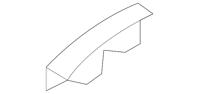 C235-70-780 Деталь REAR END PANEL REINFORCEMENT