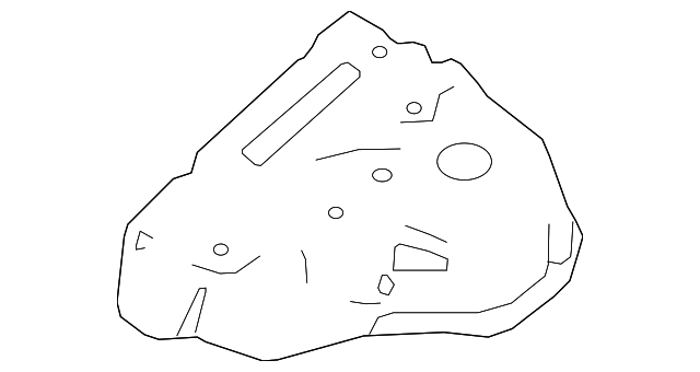 16590-3KA0A Деталь MANIFOLD COVER
