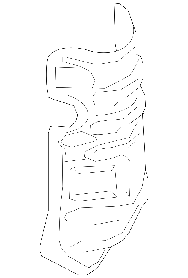 16590-3KA0B Деталь HEAT SHIELD