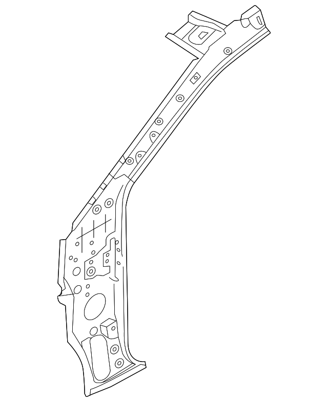71202-A7200 Деталь INNER PILLAR, RIGHT