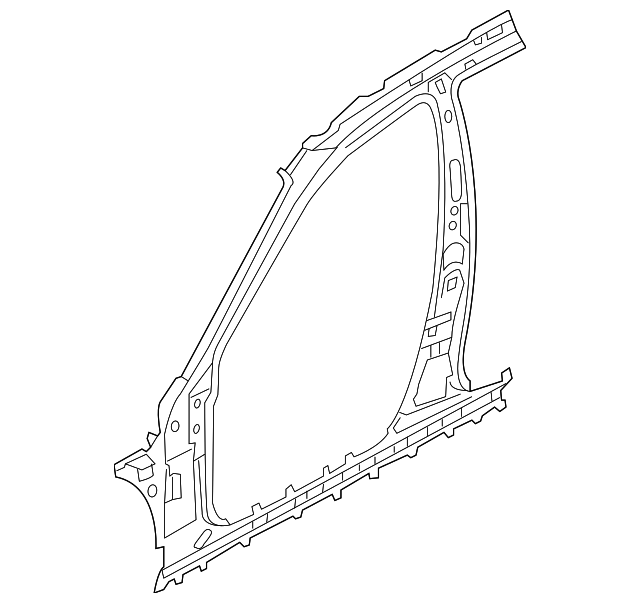 71201-1G000 Деталь INNER PANEL, LEFT