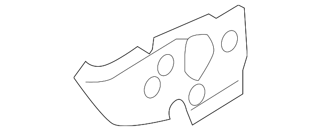 EC01-54-581A Деталь UPPER PLATE, LEFT