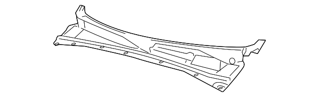 ZZCA-50-791 Деталь COWL GRILLE