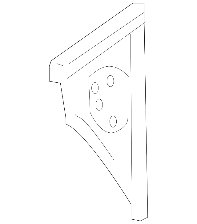 ZZC0-70-020 Деталь COWL SIDE PANEL, RIGHT