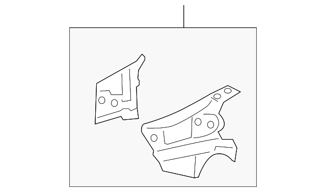 EC01-53-280E Деталь REINFORCEMENT, RIGHT