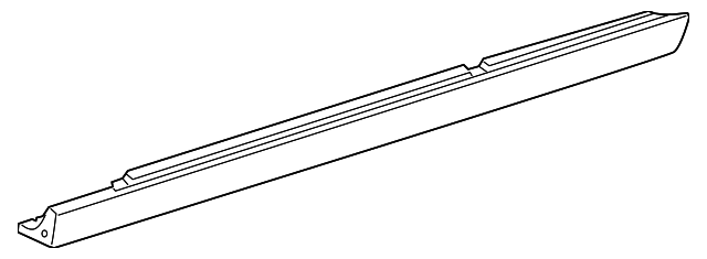 204-698-23-54-9051 Деталь ROCKER MOLDING, RIGHT
