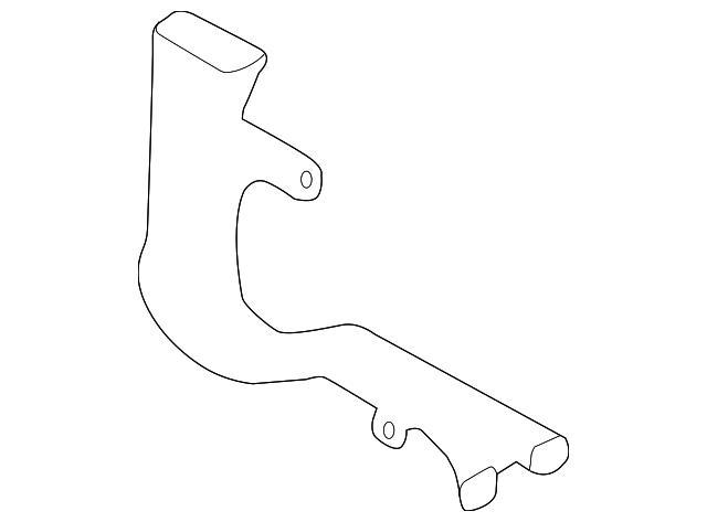 27833-4BU0A Деталь FLOOR DUCT, LEFT