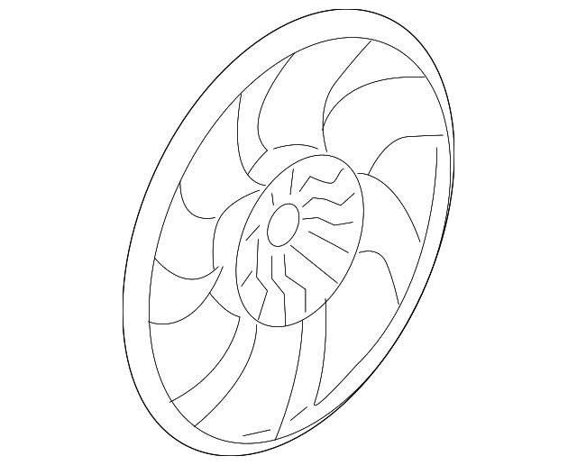 89024933 FAN BLADE, LEFT