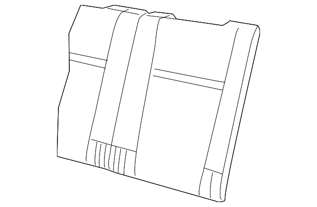 1QL931DVAA Деталь SEAT BACK COVER, LEFT