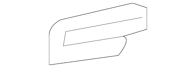 5133535AA Деталь VENT GLASS RETAINER