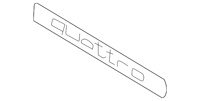 8E0-853-736-2ZZ Деталь NAMEPLATE