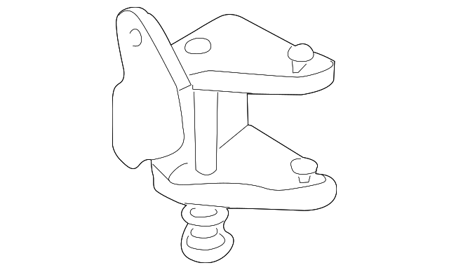 15981552 UPPER HINGE, RIGHT