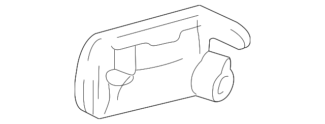 15202911 HANDLE, OUTSIDE, LEFT