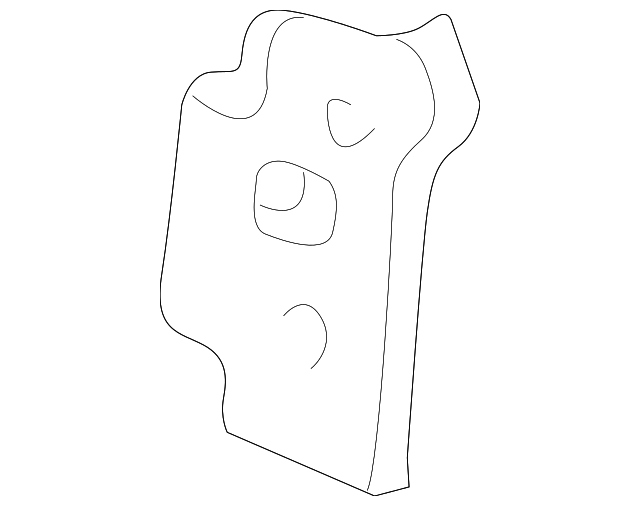 20720828 STRIKER PLATE, LEFT