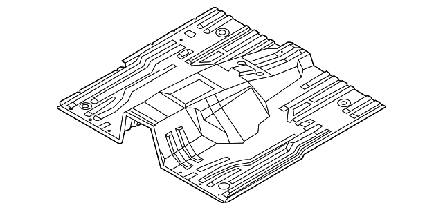 65112-3E100 Деталь FRONT FLOOR PAN