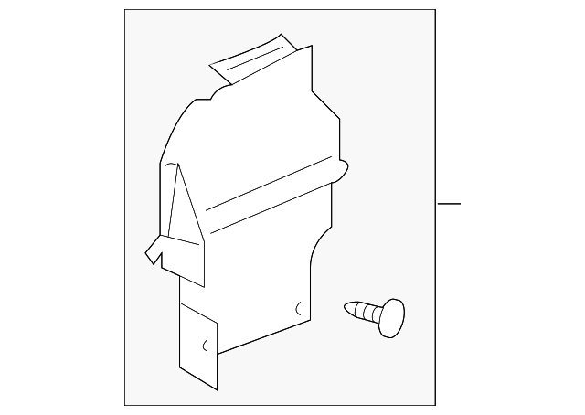 25907318 Деталь SPLASH SHIELD