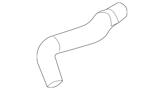 25793829 Деталь LOWER REAR HOSE