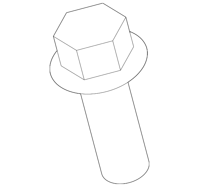 90109-06334 Деталь EXTENSION BOLT, RIGHT
