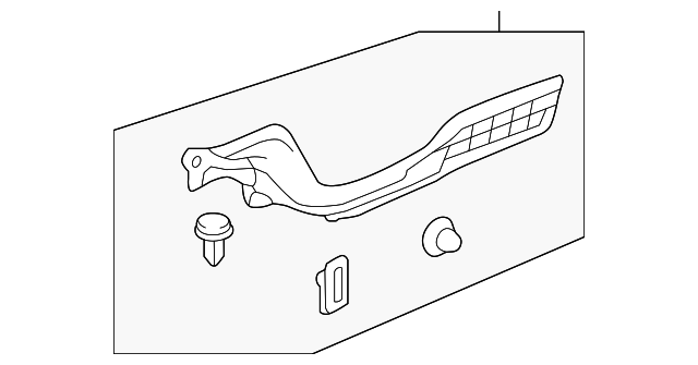 84211-TX4-A02ZA Деталь GARNISH ASSY., R. RR. SIDE (INNER) *YR43