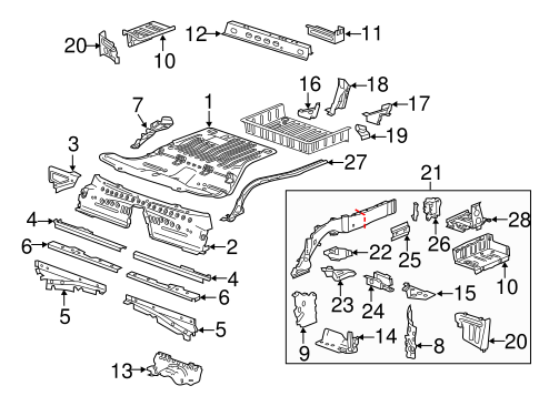 ATS REAR FLOOR & RAILS 2