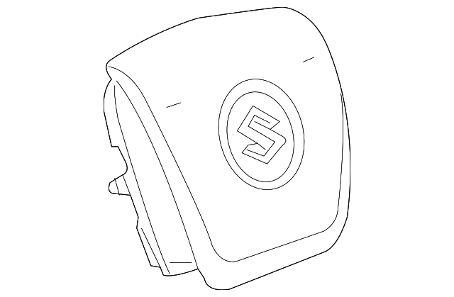 4815078J02 Деталь DRIVER AIR BAG