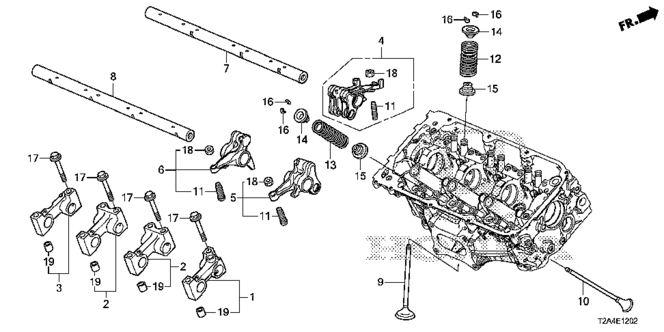 ACCORD SEDAN VALVE - ROCKER ARM (RR.) (V6)
