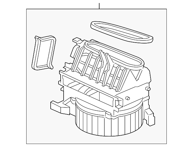 79305-SJA-A02 Деталь BLOWER SUB-ASSY.