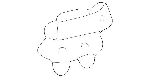 68820-95J02 HINGE, LEFT
