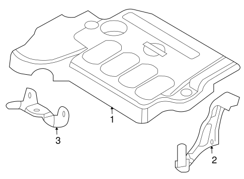 Altima ENGINE APPEARANCE COVER 2