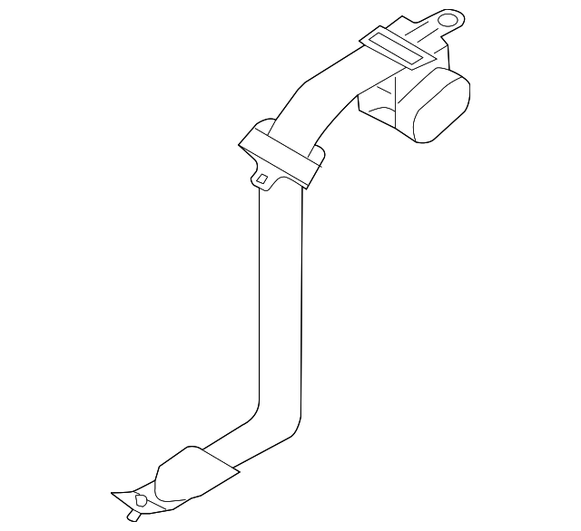 88844-5M026 Деталь BELT & RETRACTOR, LEFT