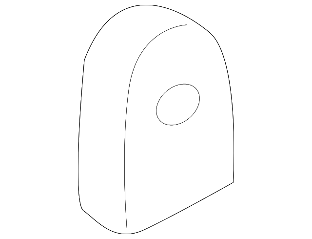 69951-AA020 Деталь DOOR GLASS HOLDER, RIGHT