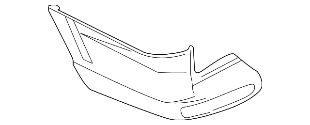 MR508177 Деталь CORNER COVER, LEFT